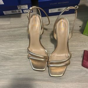 Sam Edelman gold heel